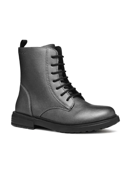 Geox Zimski škornji Jr Eclair M siva