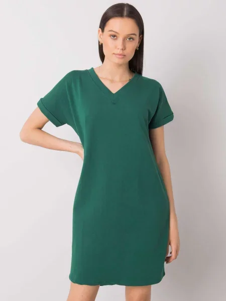 Rochie Fashionhunters de costum verde
