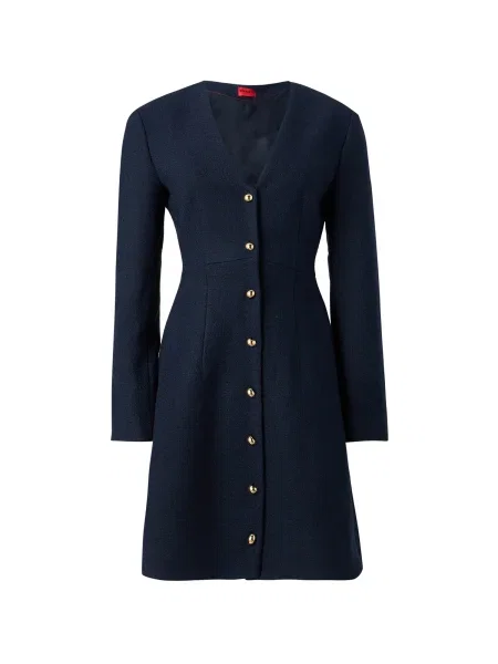 HUGO Obleka temno modra