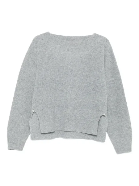 Pulover Liu Jo cu perle gri