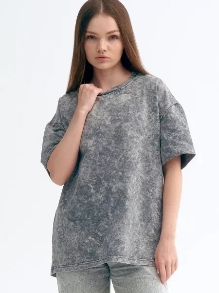Футболка Estro бавовна/віскоза сірий