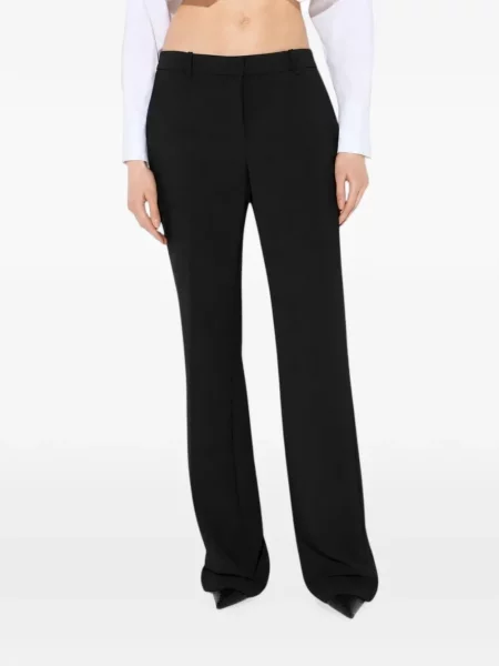 Ușor pantaloni Elisabetta Franchi negru