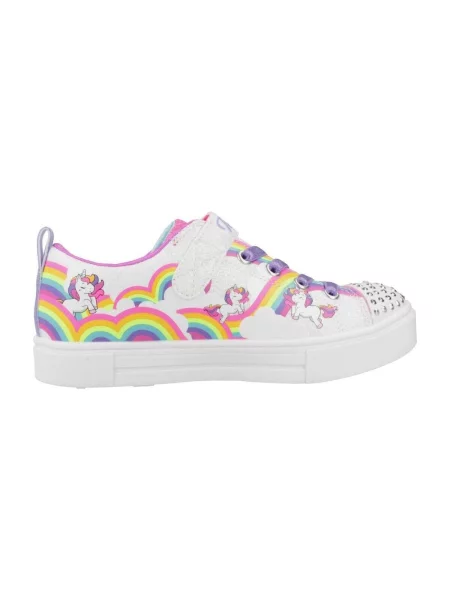 Pantofi copii Skechers alb