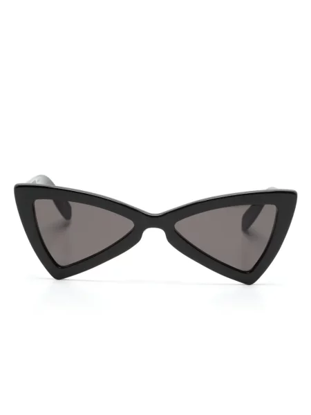 Ochelari de soare Saint Laurent Eyewear cu imprimeu geometric negru