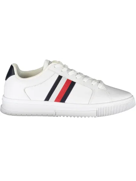 Pruhované tenisky Tommy Hilfiger biela