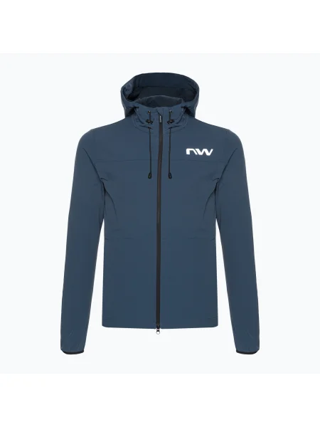 Olcsóbban. Férfi Northwave Rampage Lightshell mélykék kerékpáros kabát. Méret: XXL