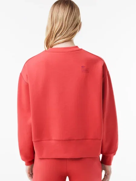Толстовка Lacoste красная