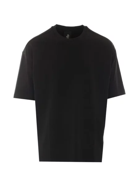 Scurt tricou Thom Krom cu decolteu rotund negru