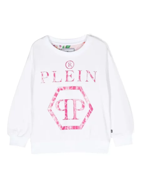 Bluza dziecięca Philipp Plein biała