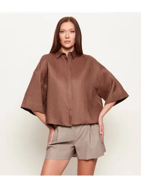 MM De in cămașă MMLRITO | Relaxed fit maro