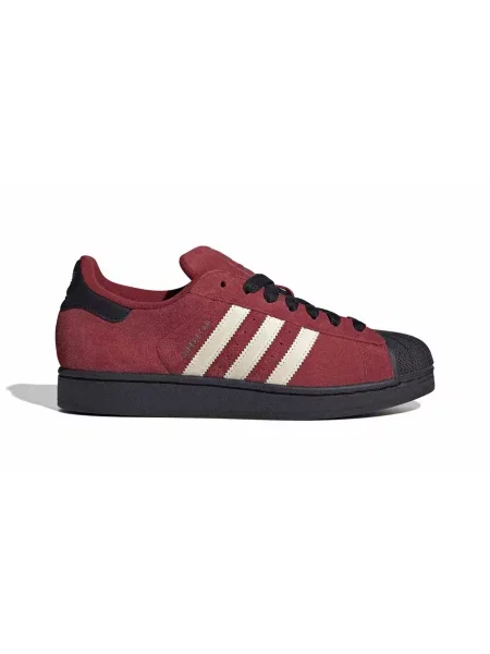 Adidas Originals buty Superstar II bordowy