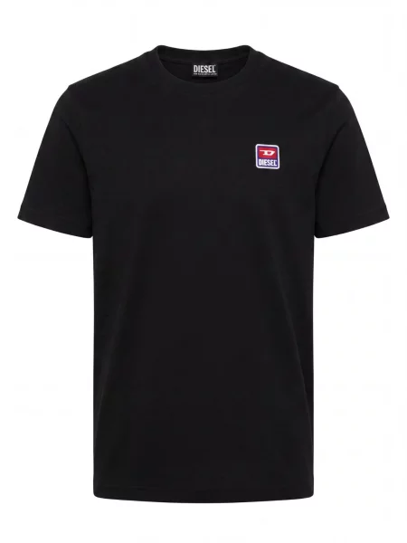 DIESEL Tricou T-JUST negru