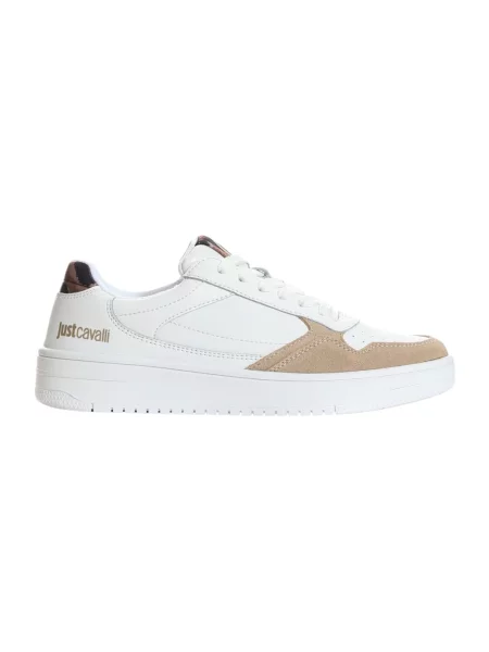 Sneakersy Just Cavalli białe