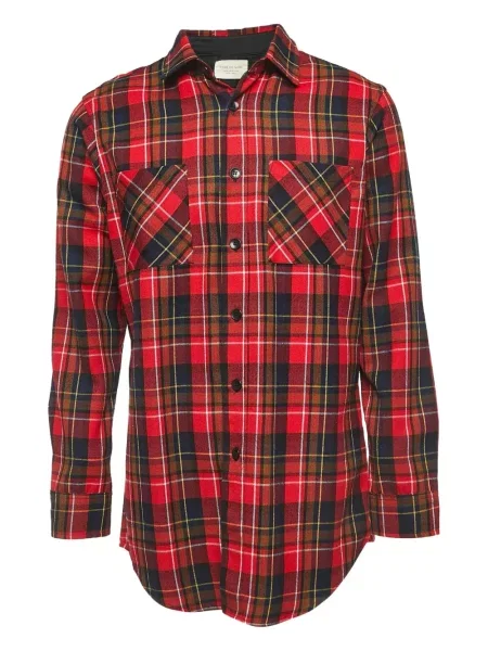 Риза Fear Of God с принт червено