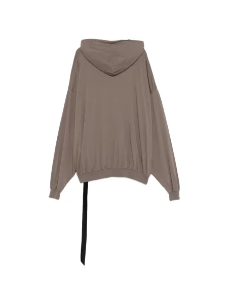 Hanorac cu glugă Rick Owens Drkshdw cu glugă maro