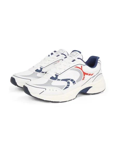 Tommy Jeans Sneakers alb