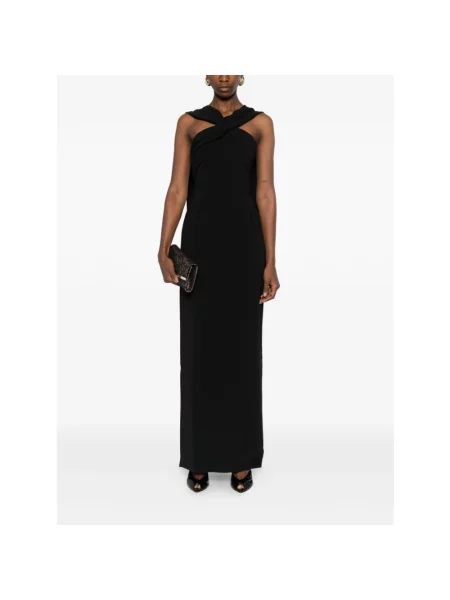 Sukienka maxi Solace London czarna