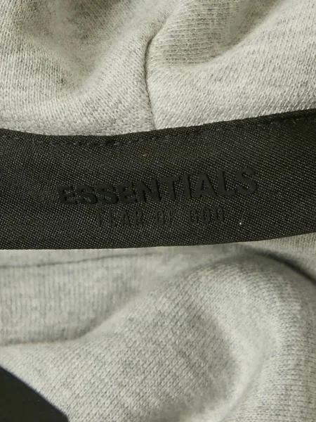 Суичър с качулка Fear Of God сиво