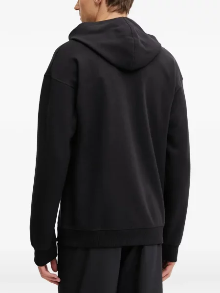 Hanorac cu glugă Reebok cu imagine negru