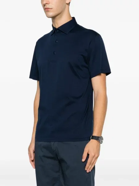 Scurt tricou polo Vela Shop albastru