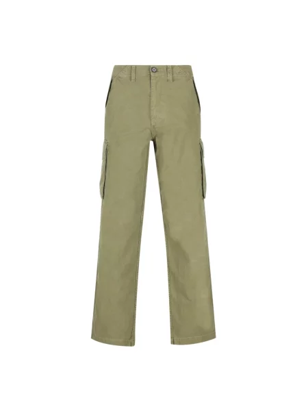 Spodnie cargo Burberry zielone