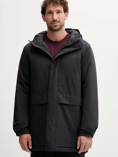 Jack Wolfskin rövid kabát COLD CAMP téli fekete