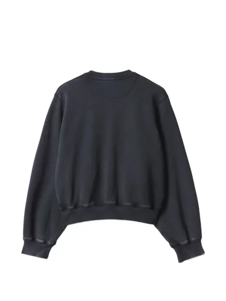 Hanorac Maison Kitsune cu imagine negru