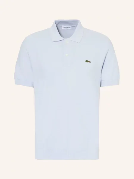 Lacoste Pletené Polo Tričko Classic Fit tmavě modrá