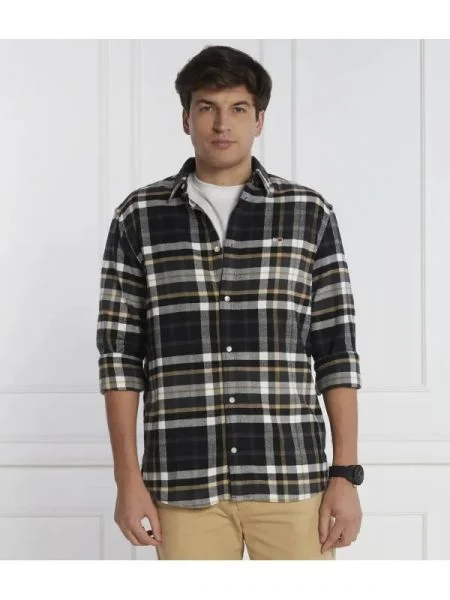Tommy Jeans Cămașă negru