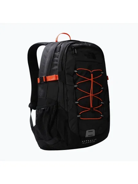 Mestský batoh The North Face Borealis Classic 29 l asphalt grey/retro orange/npf čierna