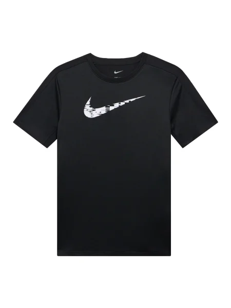 NIKE Tricou funcțional negru alb
