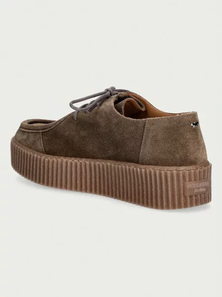 Velúr félcipő Weekend Maxmara barna