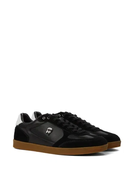 Sneakerși Karl Lagerfeld din piele negru