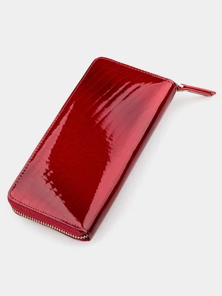 ST Leather Accessories Гаманець Шкіра червоний