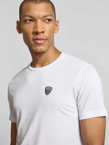 Emporio Armani Koszulki Mężczyzna M Koszulka Emporio Armani Ea7 biały