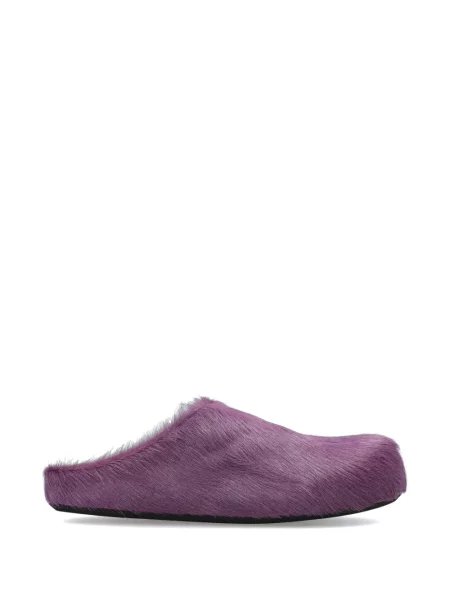 Papuci tip mules Marni violet