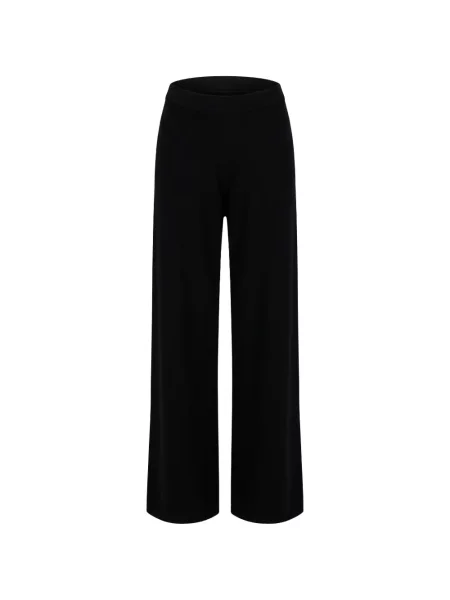 Pantaloni 12 Storeez tricotate negru