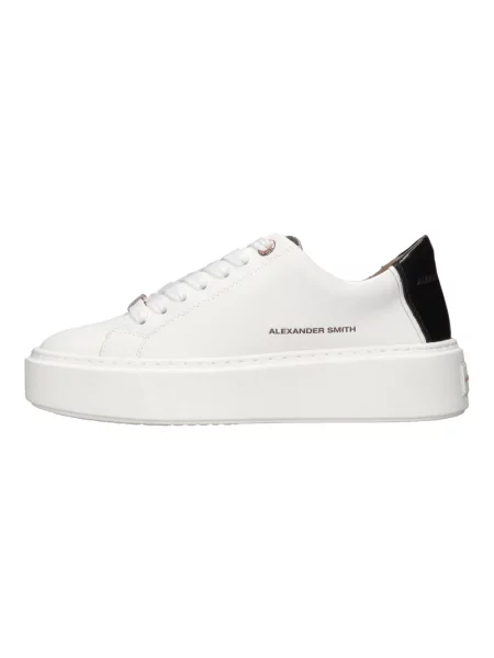 Sneakersy Alexander Smith skórzane białe