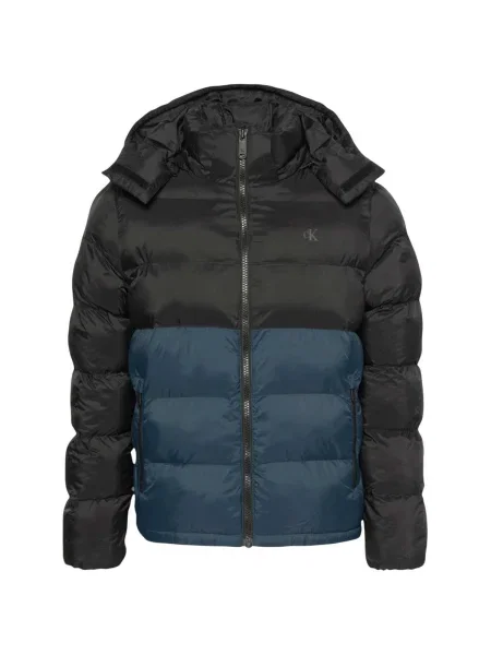 Geacă de blugi Calvin Klein Jeans negru