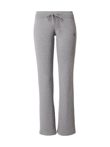 HOLLISTER Pantaloni gri alb