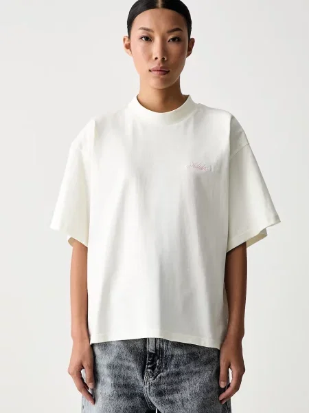 Adidas T-shirt beżowa