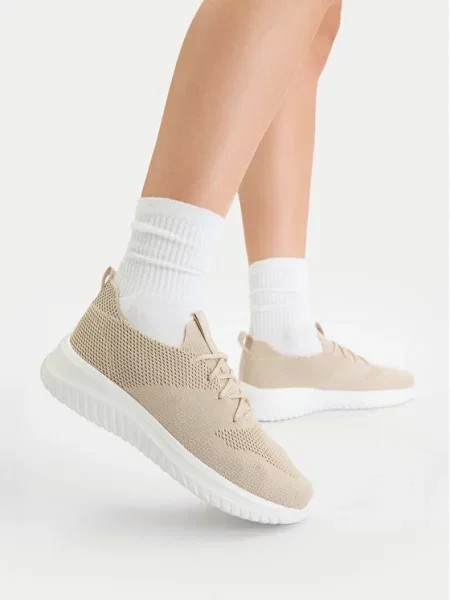 Sneakersy Sprandi beżowe