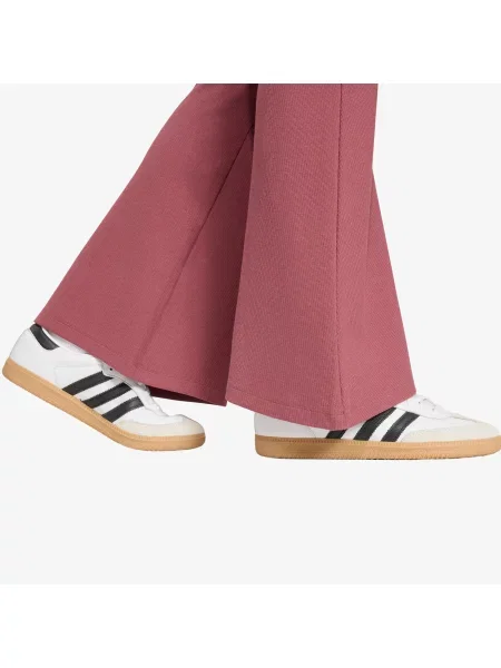 Colanți adidas Essentials Rib Flared Leggings Quiet Crimson L