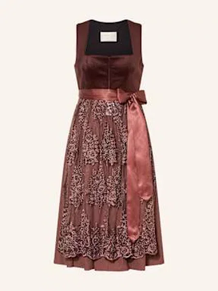 Krüger Sukienka Bawarska Hemke rot