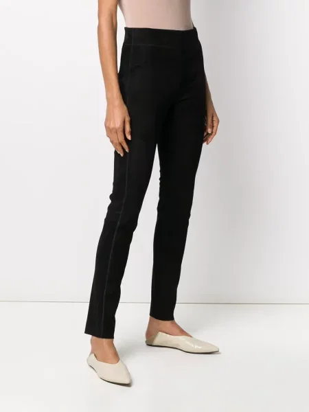 Pantaloni Jil Sander skinny fit negru