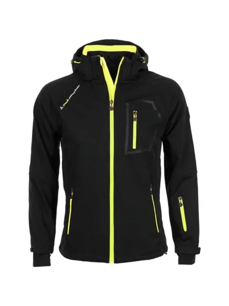 Geacă Peak Mountain softshell negru