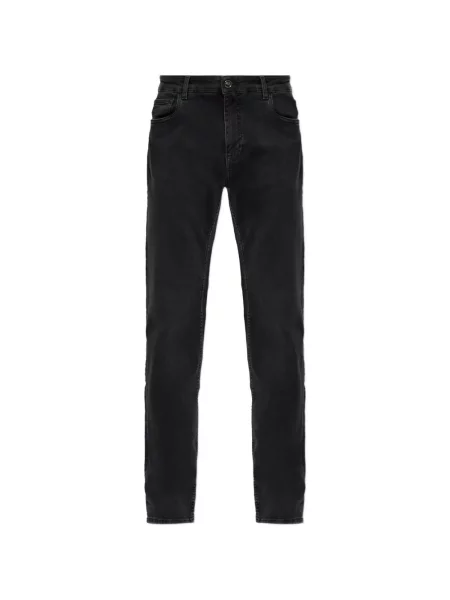 Blugi Etro cu broderie negru