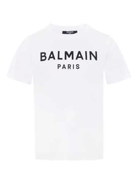 Koszulka dziecięca Balmain biała