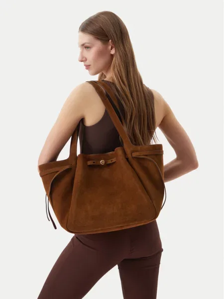 Tory Burch Ročna torba rjava