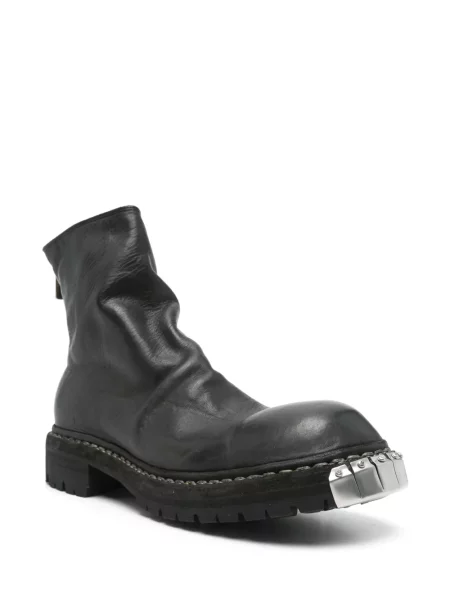 Botine Guidi din piele negru